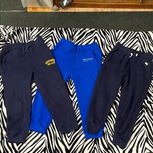 Abercrombie & Fitch Kids Sweatpants - Navy and Royal Blue